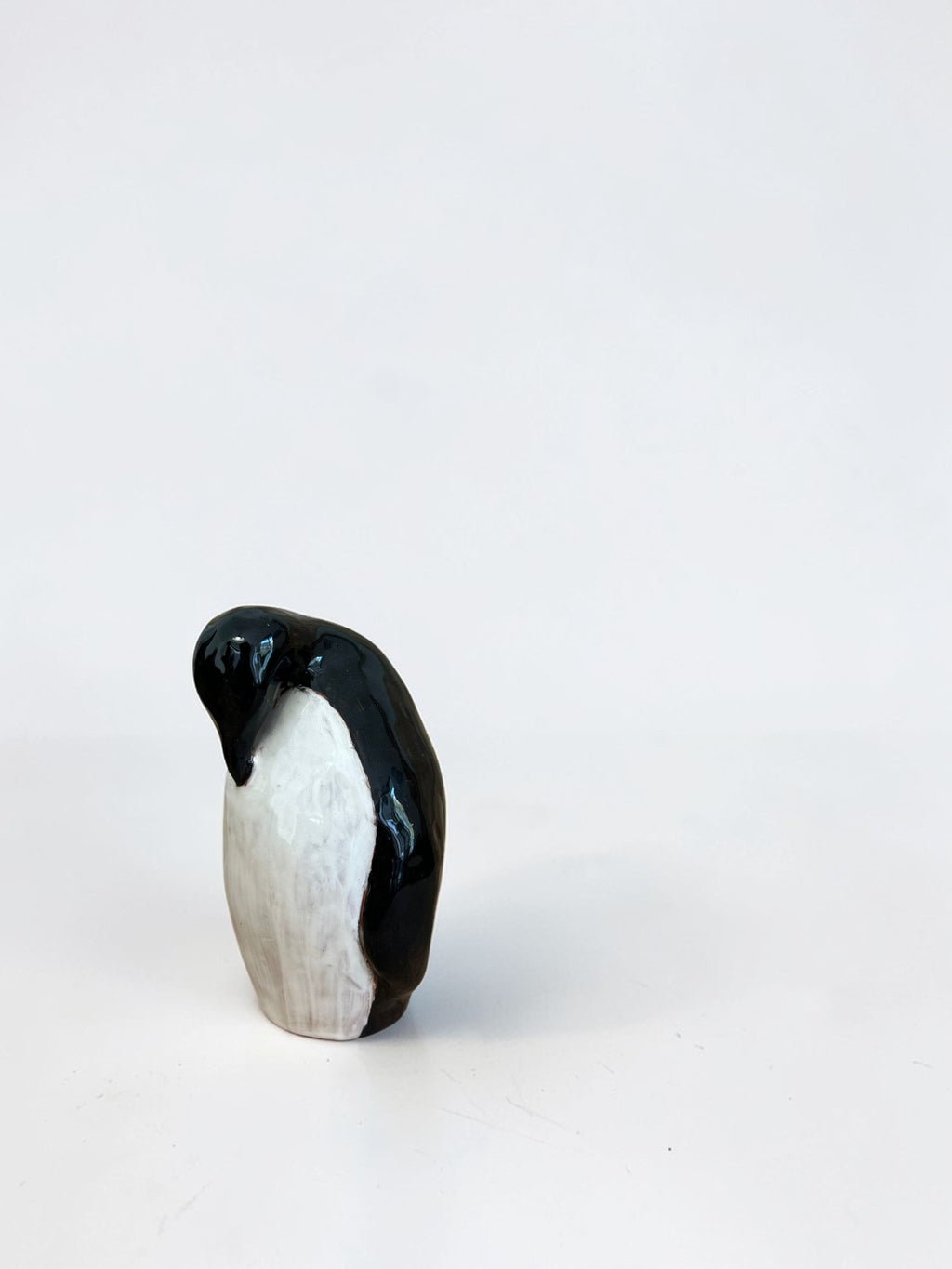 Serre-livres pingouin