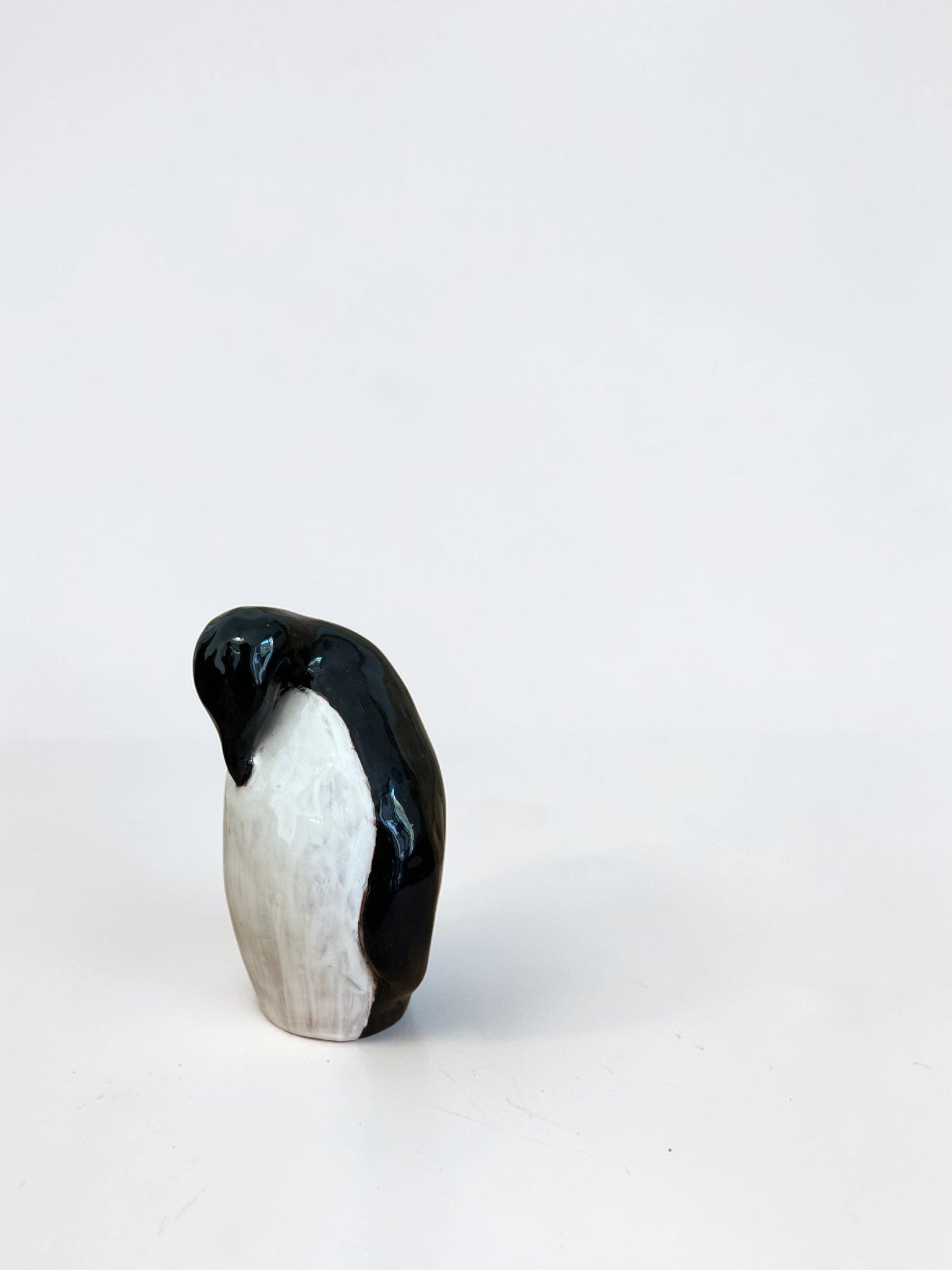 Serre-livres pingouin